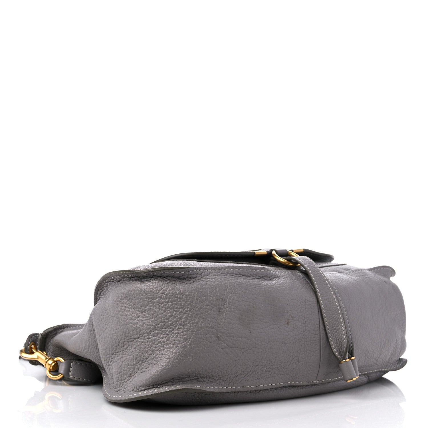 Chloe Calfskin Medium Marcie Satchel Cashmere Grey 4 of 15