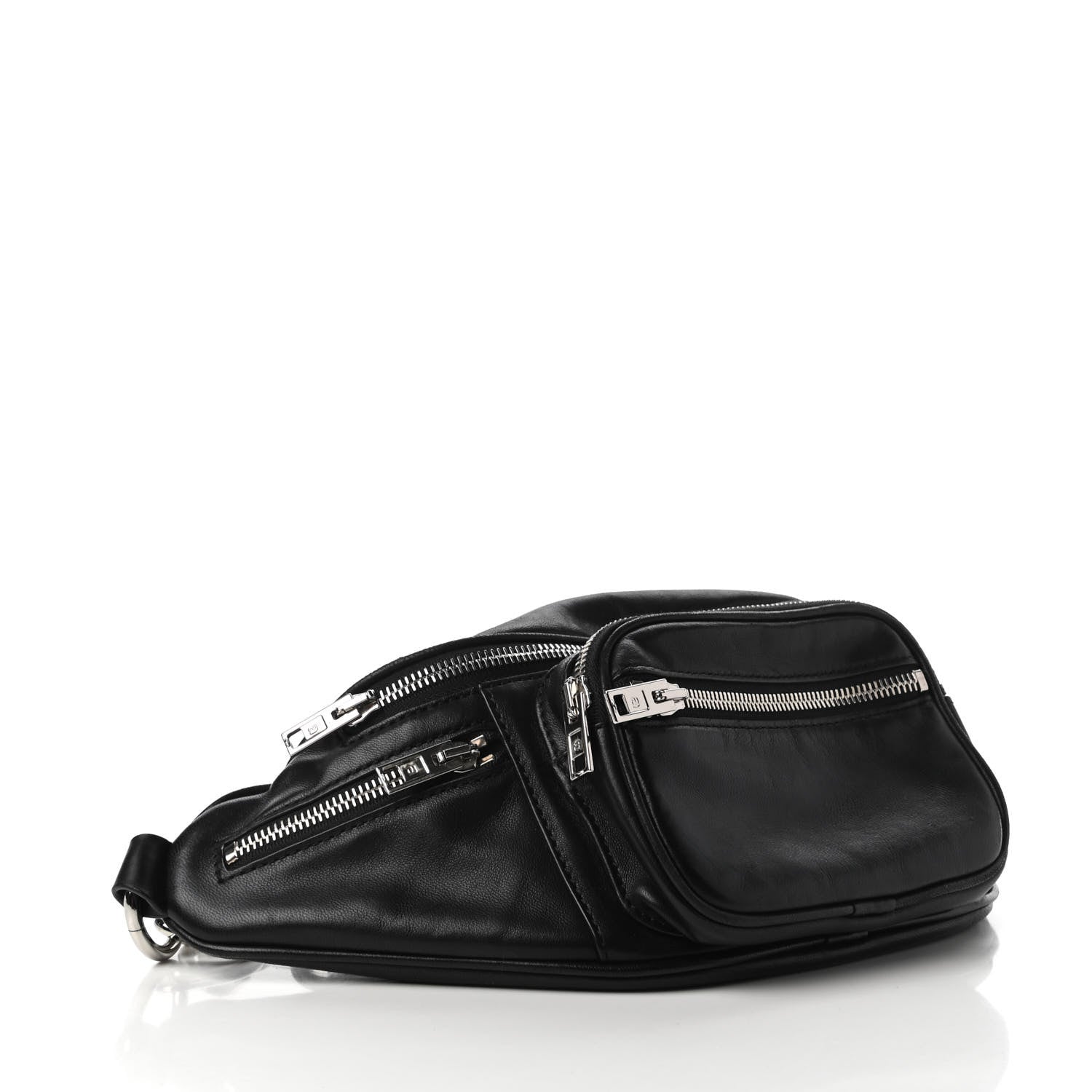 Alexander Wang Lambskin Attica Belt Bag Black 4 of 10