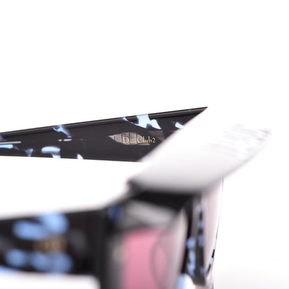 Christian Dior Club 2 Sunglasses Tortoise Blue 5 of 9