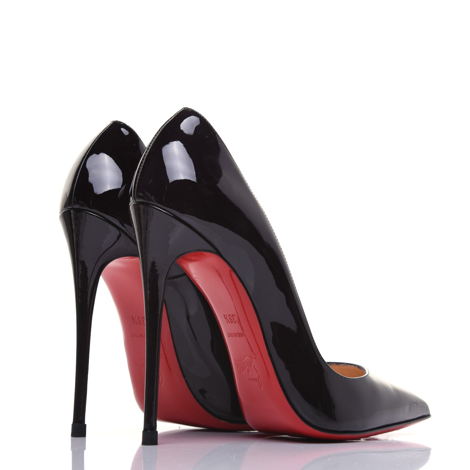 Christian Louboutin Patent So Kate 120 Pumps 38.5 Black 4 of 12