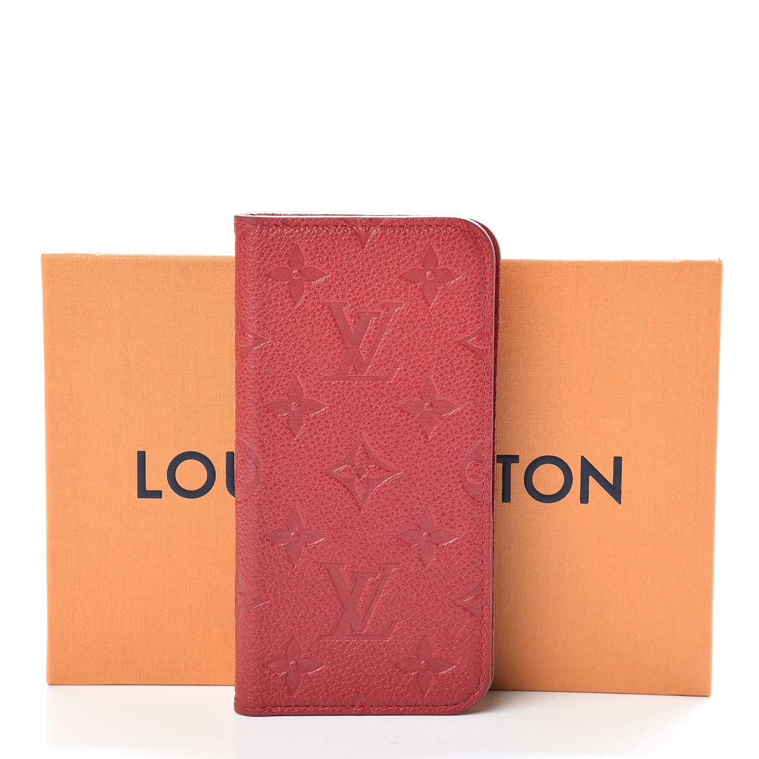 Louis Vuitton Empreinte iPhone X Folio Scarlet 13 of 13