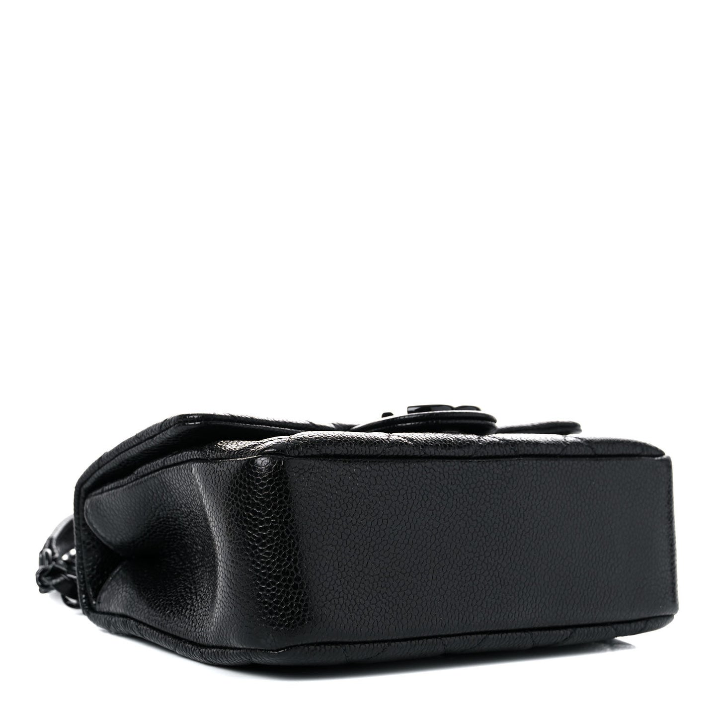 Caviar Quilted Incognito Mini Square Flap Black