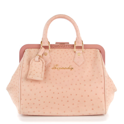 Louis Vuitton Ostrich Frame Speedy Pink 1 of 7
