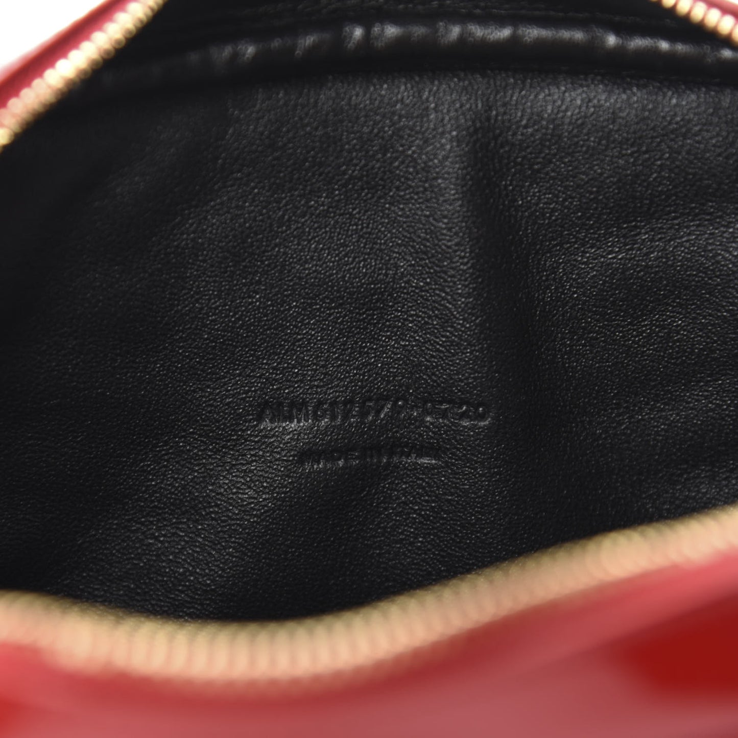 Patent Calfskin Matelasse Monogram Mini Lou Camera Bag Eros Red