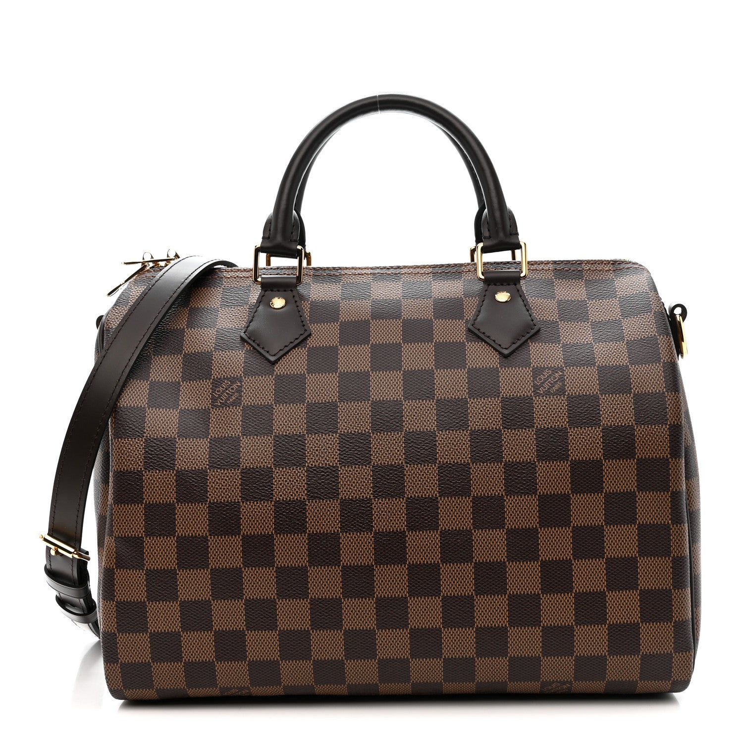 Louis Vuitton Damier Ebene Speedy Bandouliere 30 1 of 10