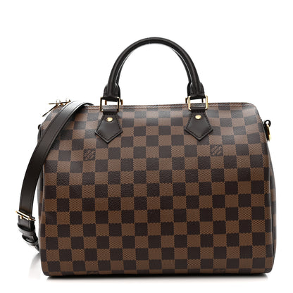 Louis Vuitton Damier Ebene Speedy Bandouliere 30 1 of 10
