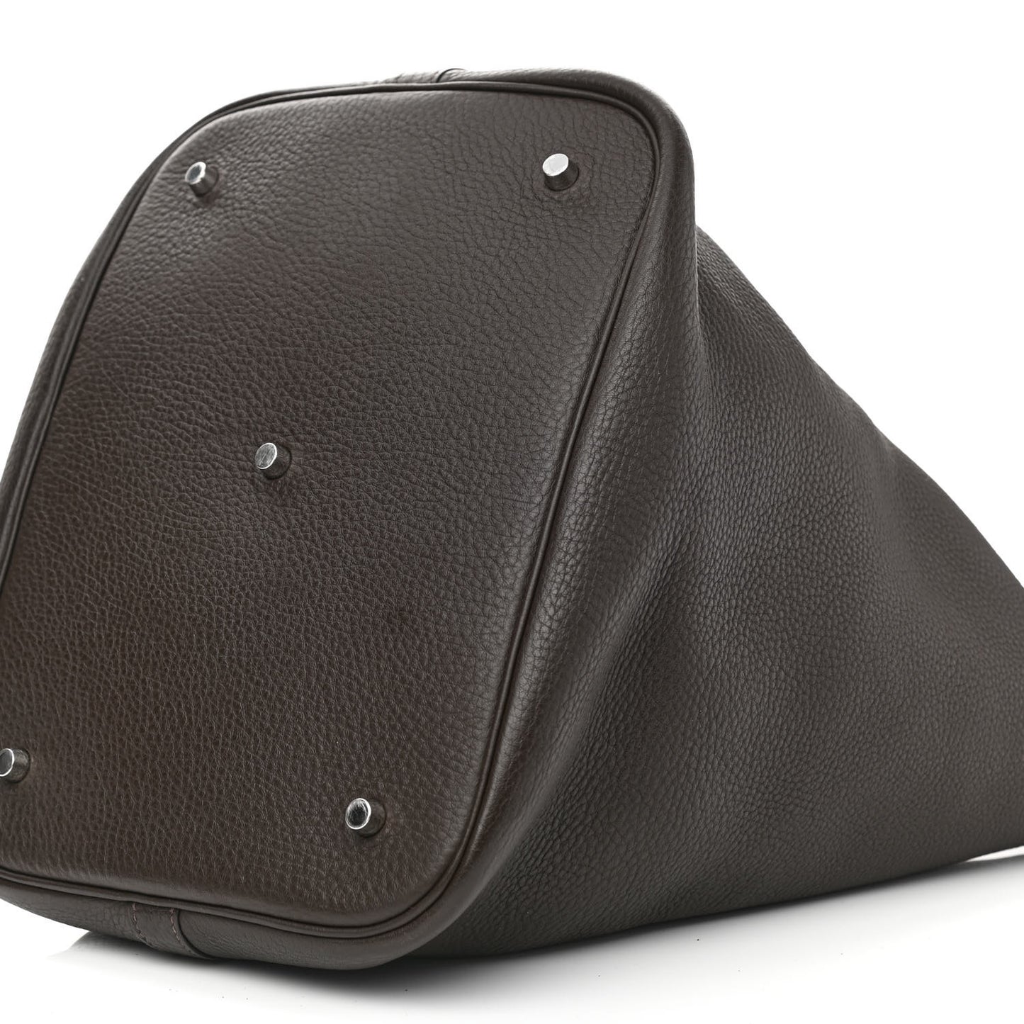 Taurillon Clemence Picotin Lock 26 GM Chocolate