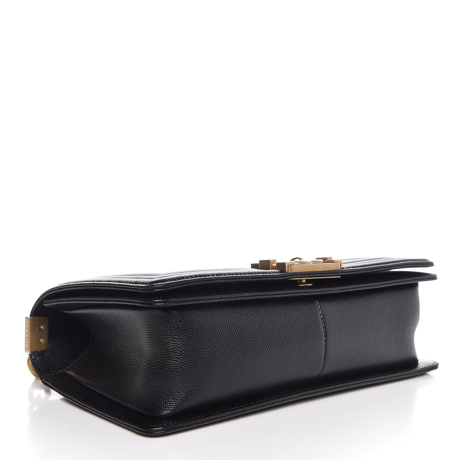 Chanel Caviar Quilted Medium Boy Flap Black 4 of 10