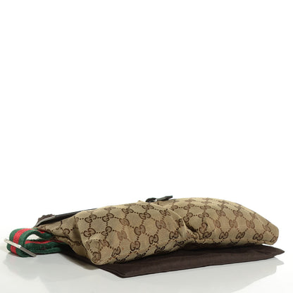 Gucci Monogram Web Belt Bag Dark Brown 4 of 9