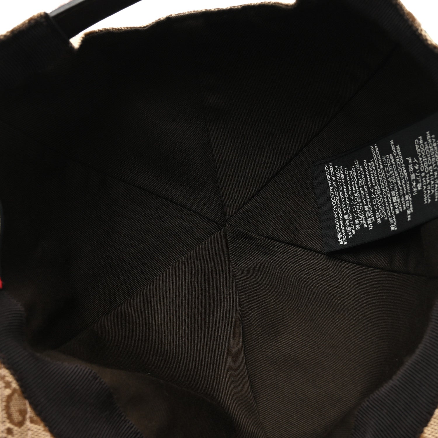 Gucci Monogram Web Baseball Hat L Beige Cocoa 7 of 9