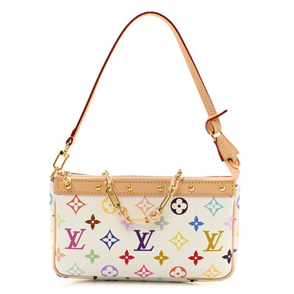 Louis Vuitton LV X TM Monogram Multicolor Pochette Accessories White 1 of 10