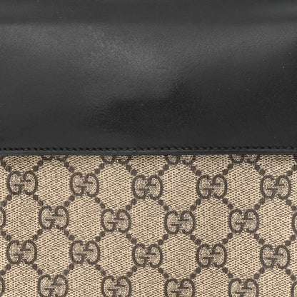 Gucci GG Supreme Monogram Web Belt Bag Black 9 of 18