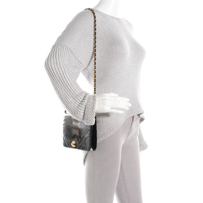 Chanel Patent Small Single Flap Black 4 of 11