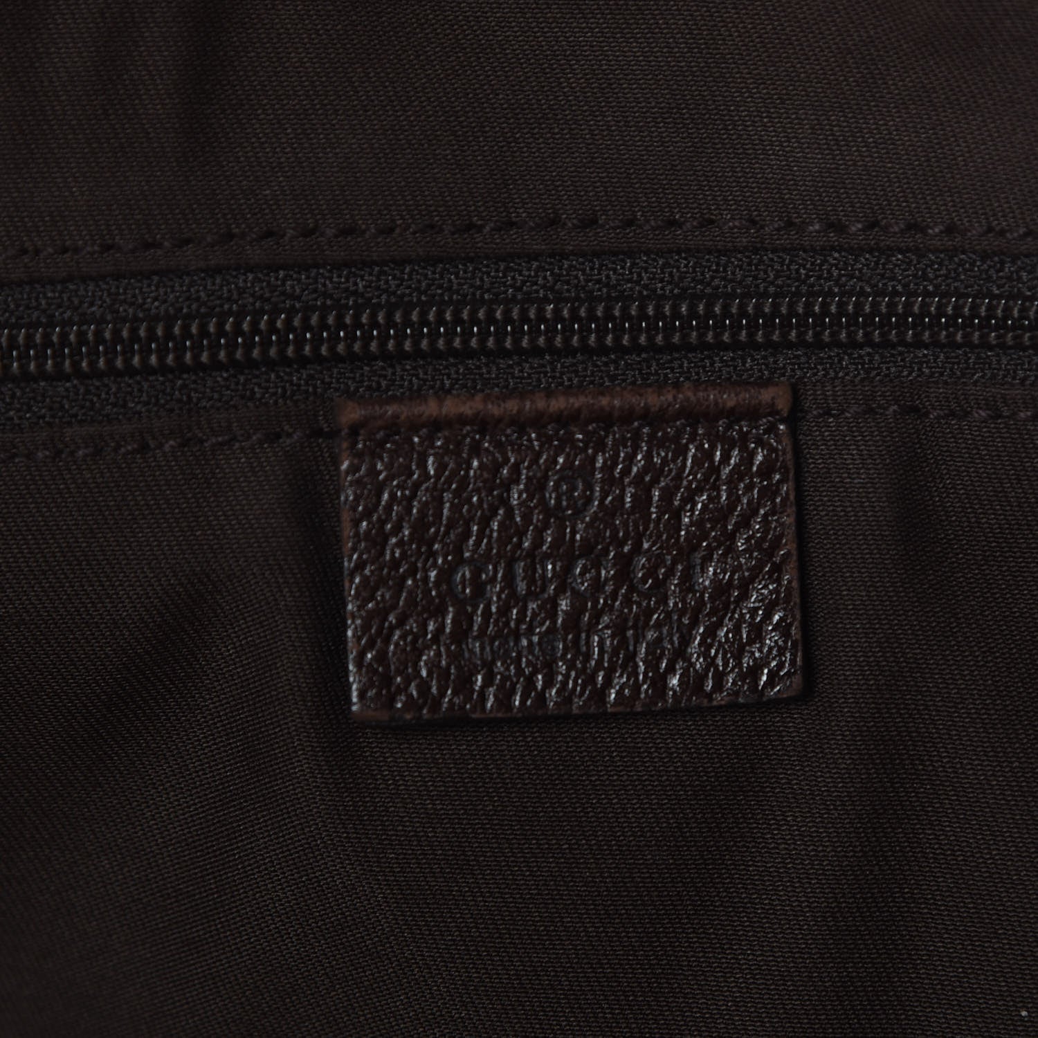 Gucci Monogram Large Abbey Tote Dark Brown 8 of 10