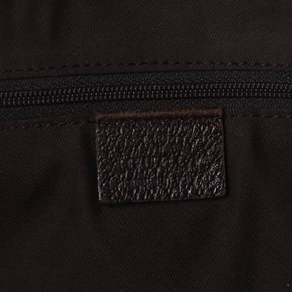 Gucci Monogram Large Abbey Tote Dark Brown 8 of 10