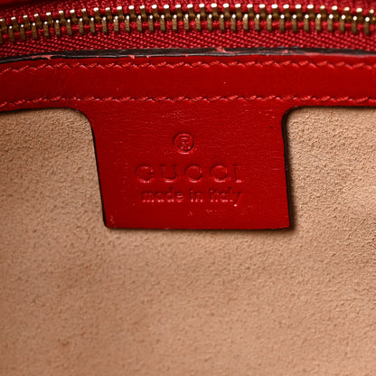 Gucci Guccissima Linea A Foldover Tote Red 5 of 8