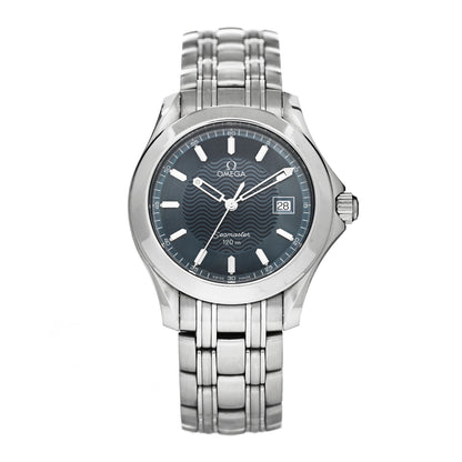 Omega Stainless Steel 36mm Seamaster 120M Quartz Watch Blue 2511.81 1 of 4