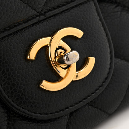 Chanel Caviar Quilted Jumbo Single Flap Black 12 of 12