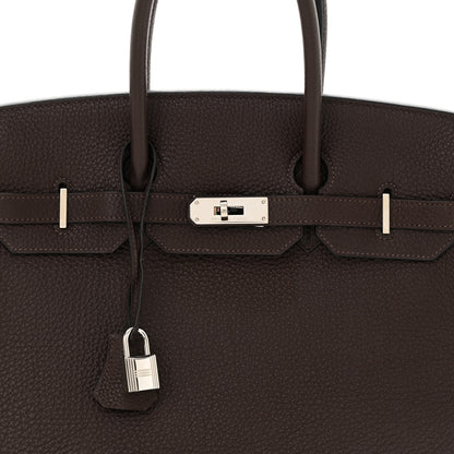 Hermes Fjord Birkin 35 Chocolate 8 of 16