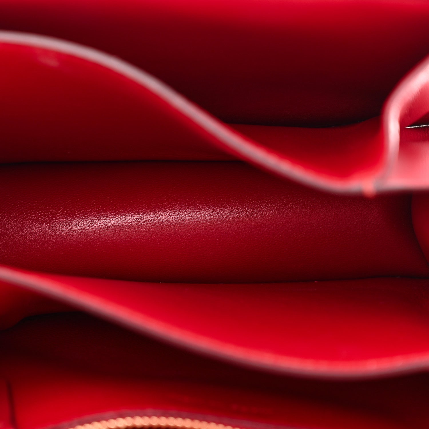Celine Box Calfskin Small Classic Box Flap Bag Red 5 of 14
