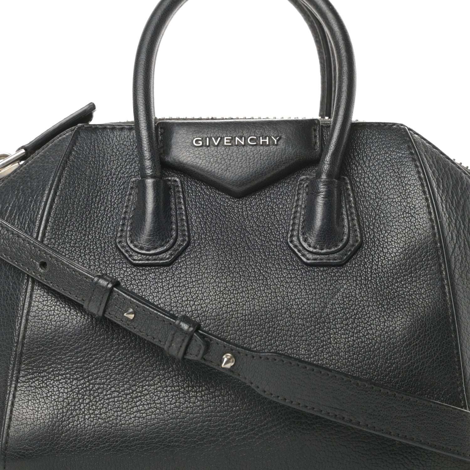 Givenchy Sugar Goatskin Mini Antigona Black 8 of 16