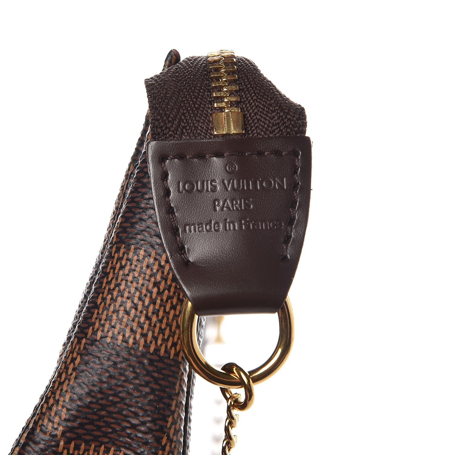 Louis Vuitton Damier Ebene Mini Pochette Accessories 6 of 7