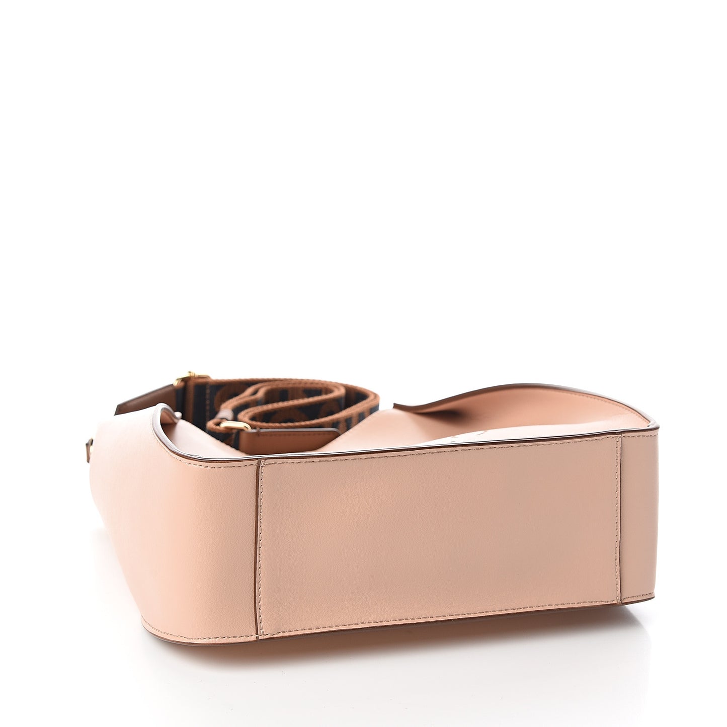 Eco Alter Nappa Perforated Logo Mini Crossbody Blush Pink