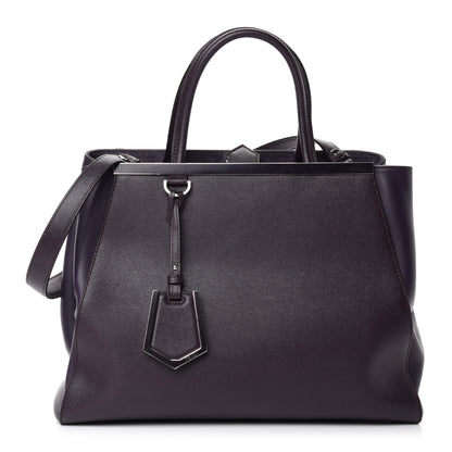 Fendi Vitello Elite Regular 2Jours Tote Ametista 1 of 10