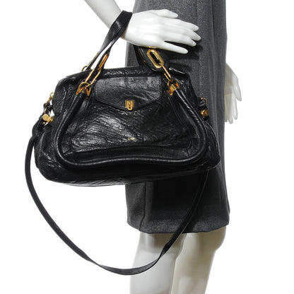 Chloe Lambskin Medium Paraty Black 2 of 9