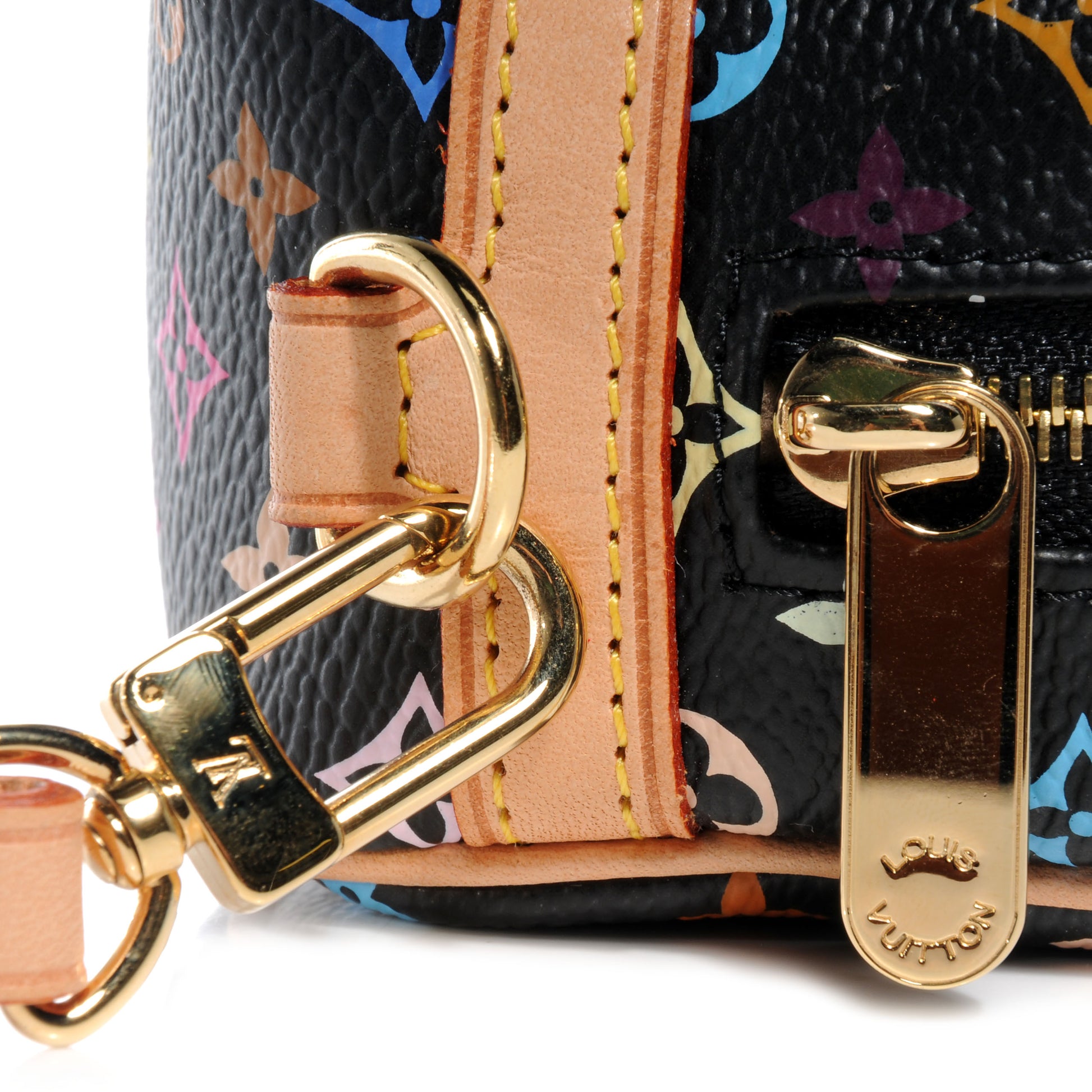 Louis Vuitton Monogram Multicolor Trousse Wapity Black 8 of 8