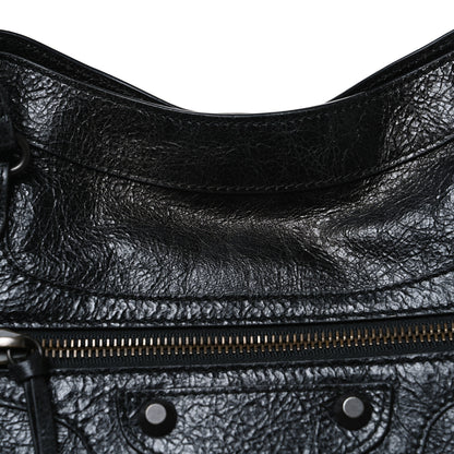 Balenciaga Agneau Arena Classic Hardware Medium Le City Tote Black 8 of 11