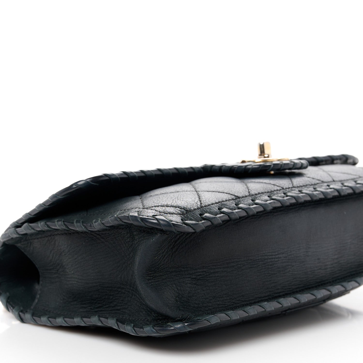 Chanel Iridescent Calfskin Small Happy Stitch Flap Black 10 of 12