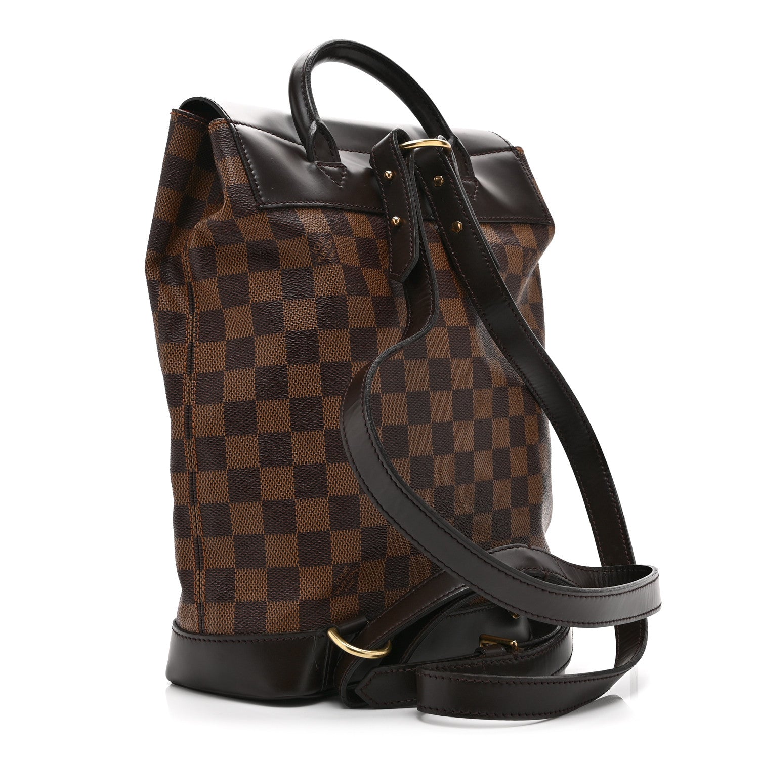 Louis Vuitton Damier Ebene Soho Backpack 3 of 11