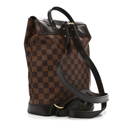 Louis Vuitton Damier Ebene Soho Backpack 3 of 11
