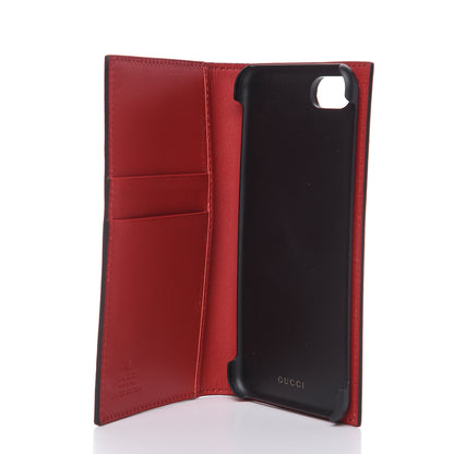 Gucci GG Supreme Monogram Bosco iPhone 7/8 Case Red 5 of 8