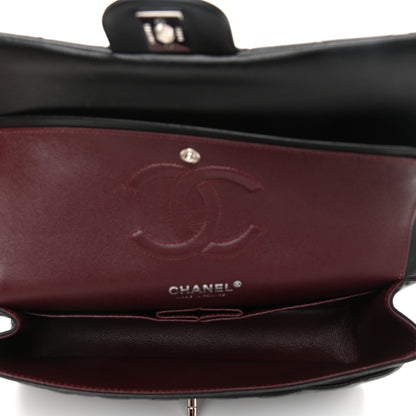 Chanel Lambskin Quilted Medium Double Flap Black 6 of 10