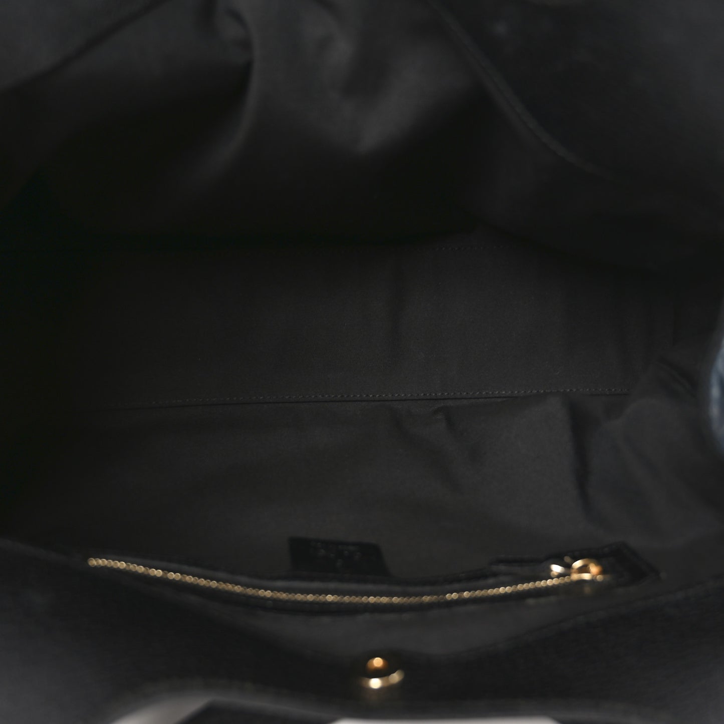 Monogram Medium Charmy Shoulder Bag Black