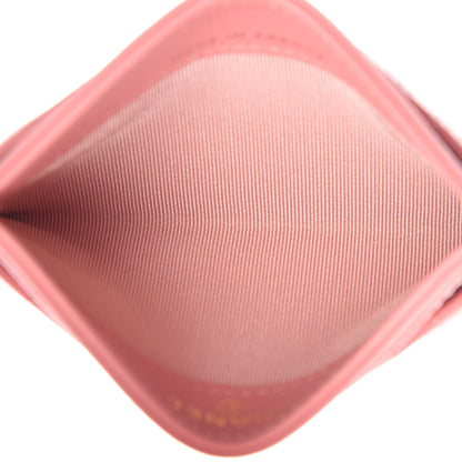 Chanel Lambskin Quilted Card Holder Pink 5 of 9