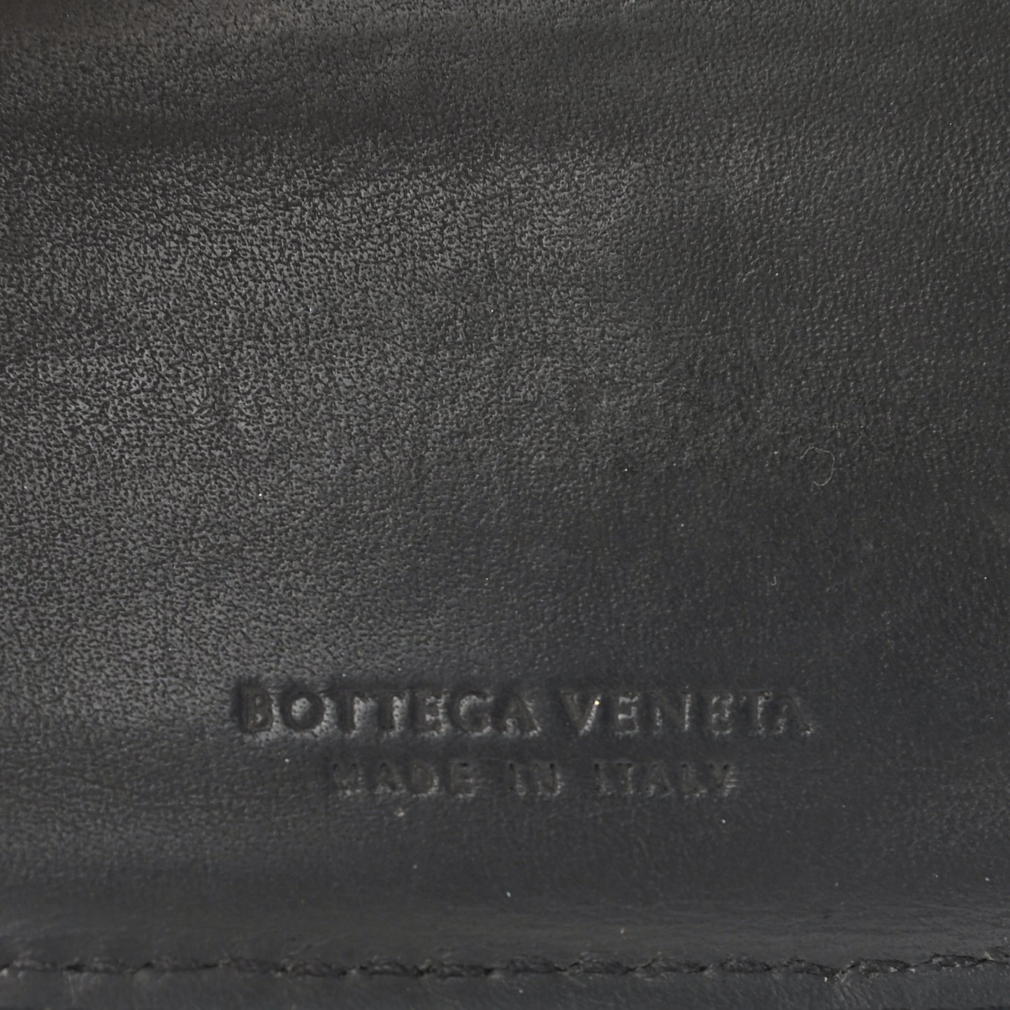 Nappa Intrecciato Bi-Fold Wallet Black