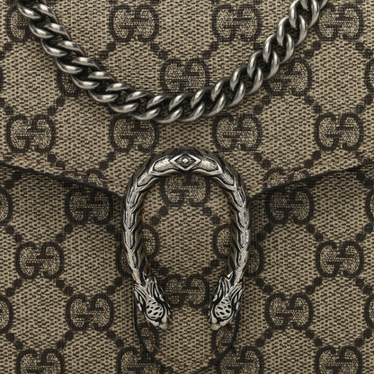Gucci GG Supreme Monogram Mini Dionysus Chain Wallet Beige Taupe 7 of 9