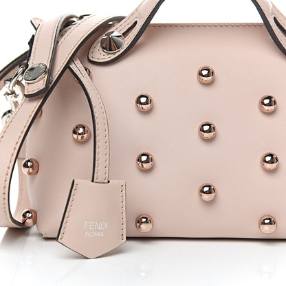Fendi Vitello Dolce Pearl Mini By The Way Boston Bag Soap 11 of 11