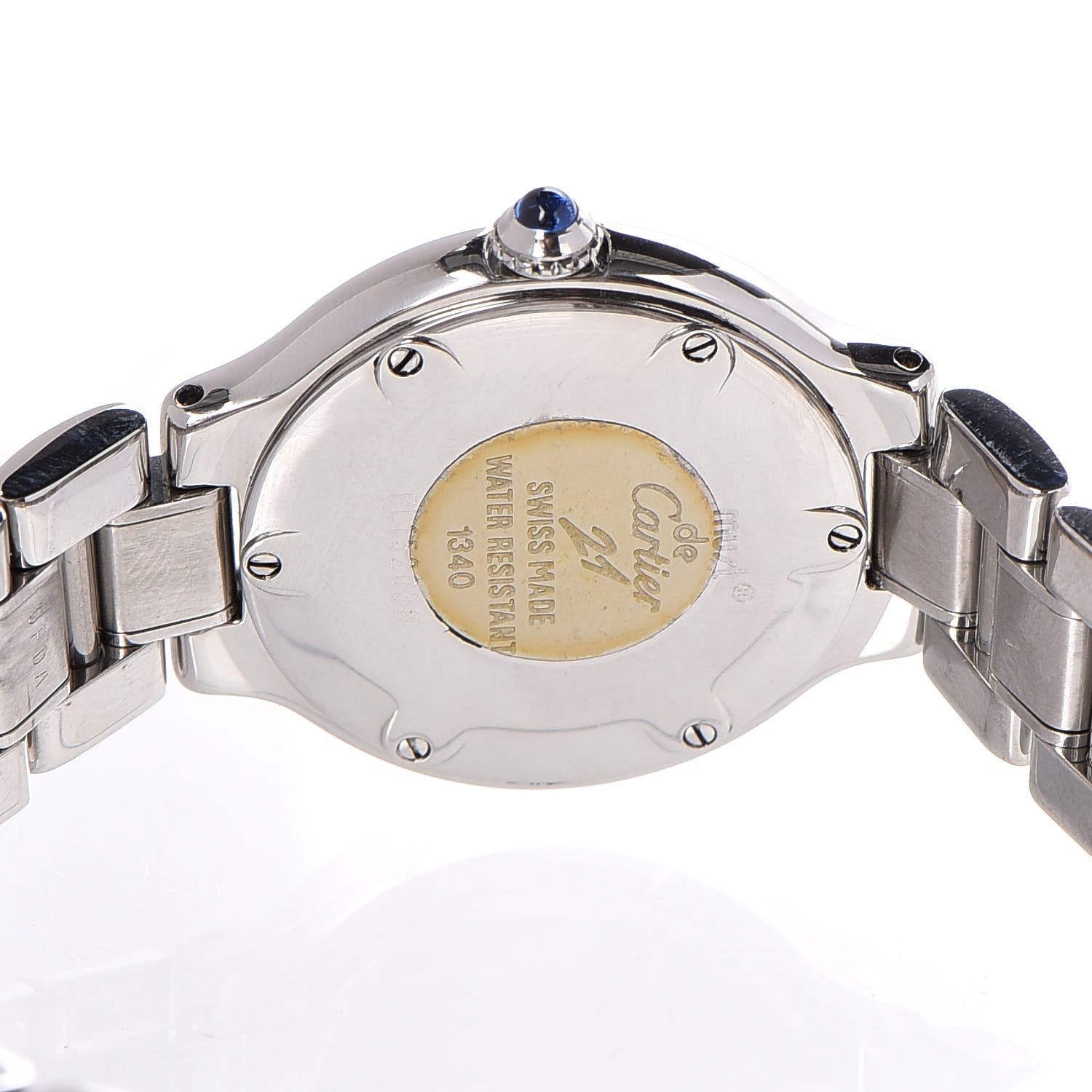 Cartier Stainless Steel 28mm Must De 21 Quartz Watch 4 of 5