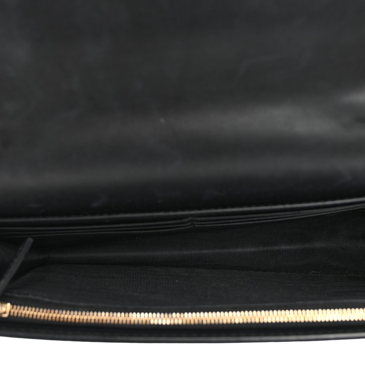 Guccissima Signature Bowy Chain Wallet Black