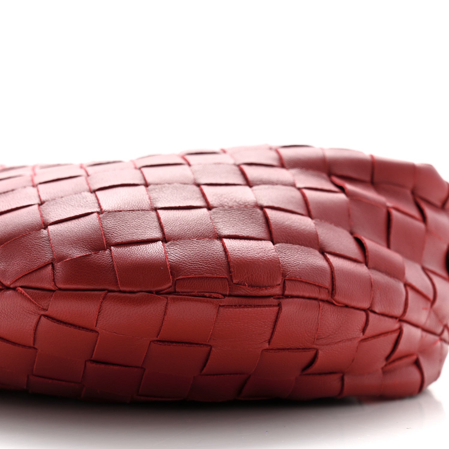 Bottega Veneta Nappa Intrecciato Mini Jodie Dark Red 10 of 10