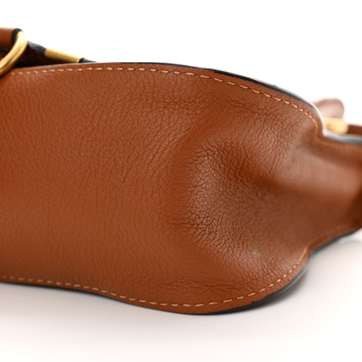 Calfskin Mini Marcie Satchel Tan