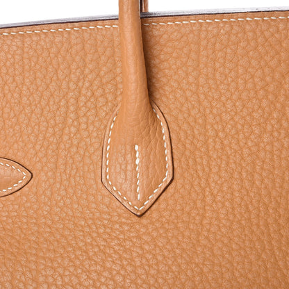 Hermes Fjord HAC Birkin 32 Sable 32 of 37