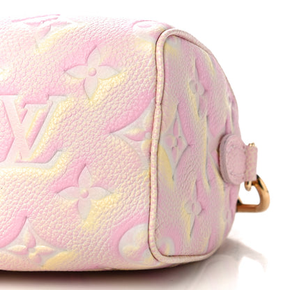 Louis Vuitton Empreinte Monogram Summer Stardust Nano Speedy Pink 9 of 9