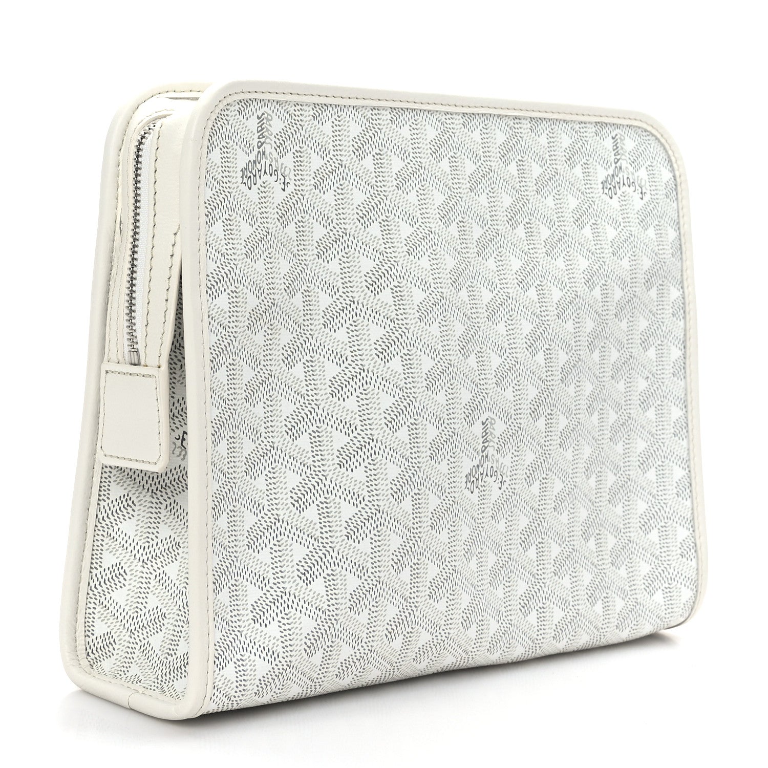 Goyard Goyardine Jouvence Toiletry Pouch White 3 of 8