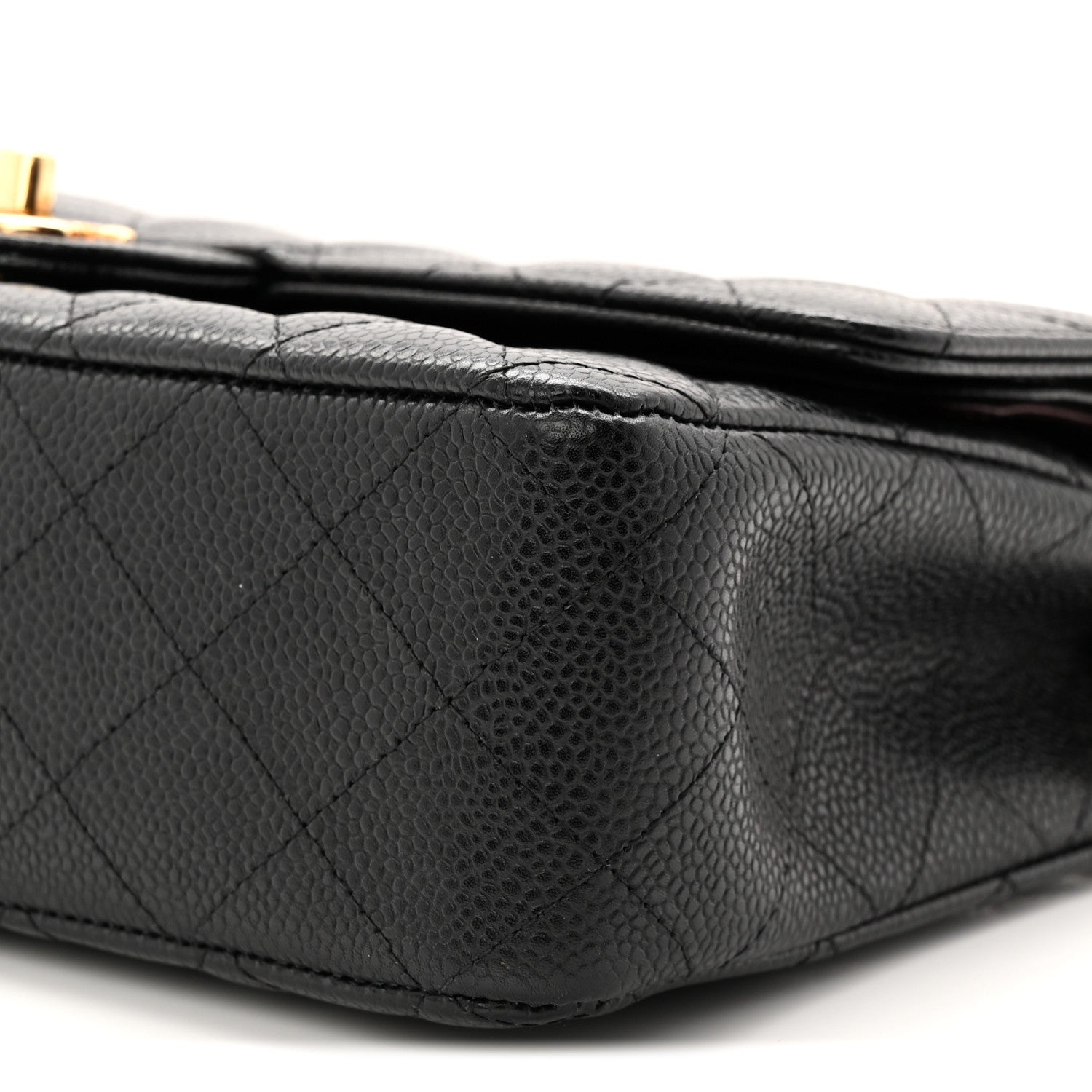 Chanel Caviar Quilted Medium Double Flap Black 10 of 11