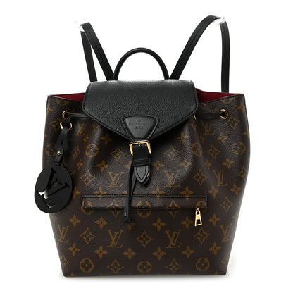 Louis Vuitton Monogram Montsouris PM Black 1 of 9